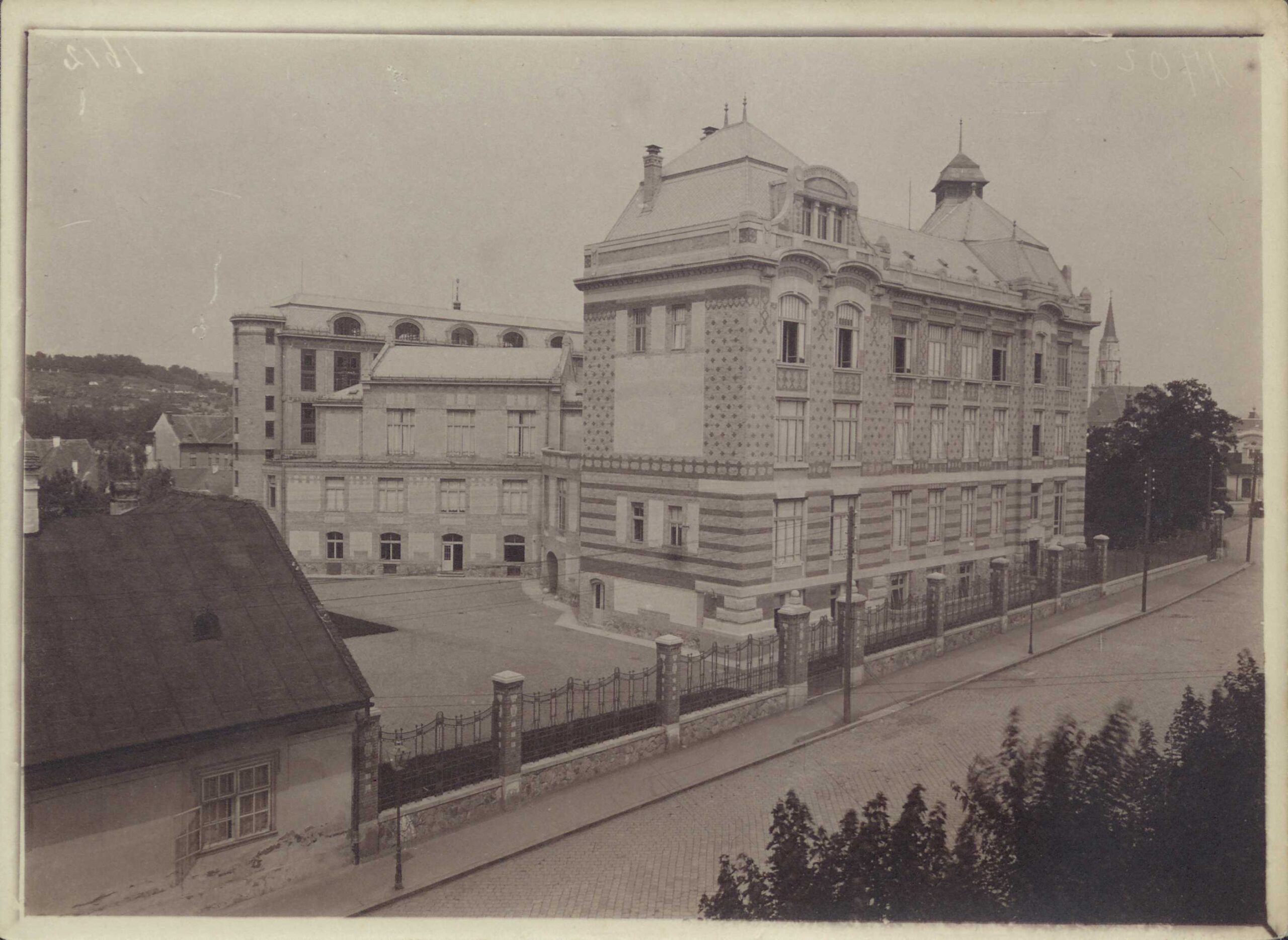 A Kolozsvári Egyetemi Könyvtár épülete (1910 körül)