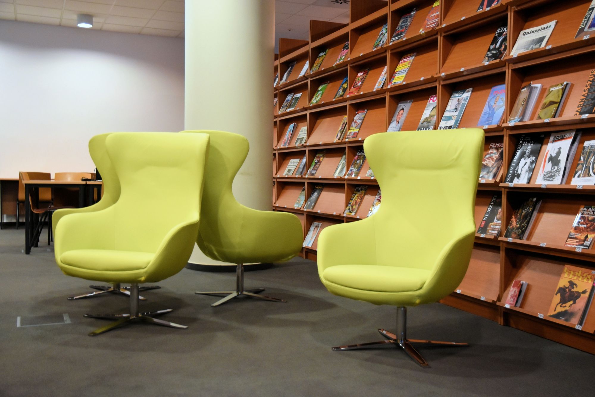 Folyóiratolvasó az SZTE Klebelsberg Könyvtár és Levéltárban